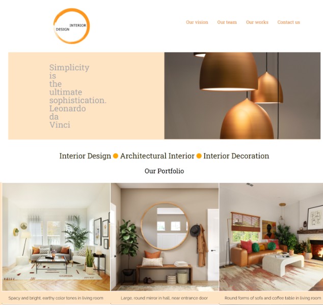 interior design site
